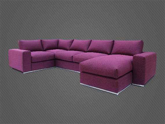Модульный набор Нью-Йорк в ткани Artemis 8 Fuchsia